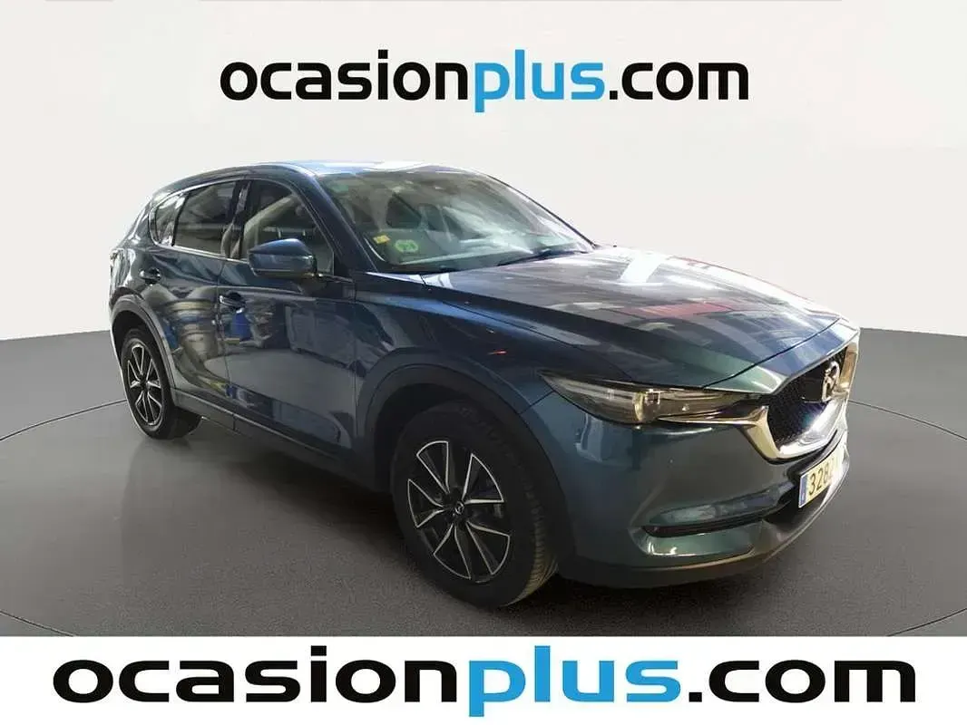 Usado Mazda CX-5 150 CV (110 kW) 2018 Azul SUV