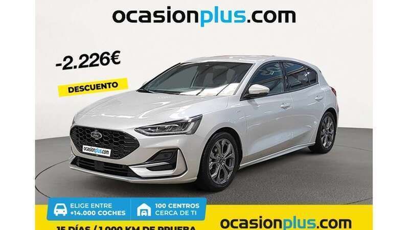 Plateado Usado 2024 Ford Focus ST-Line Utilitario | 22.264 € (Precio justo) - Imagen 1/4