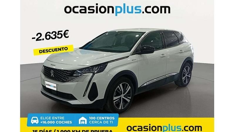 Blanco Usado 2023 Peugeot 3008 Allure Monovolumen | 20.537 € (Precio justo) - Imagen 1/4