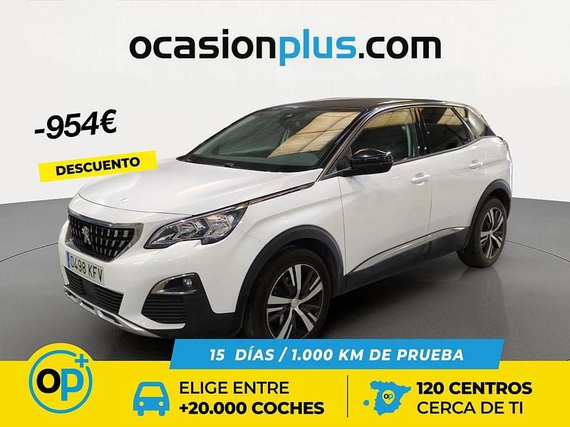Usado Peugeot 3008 Allure 130 CV (95 kW) 2017 Blanco SUV