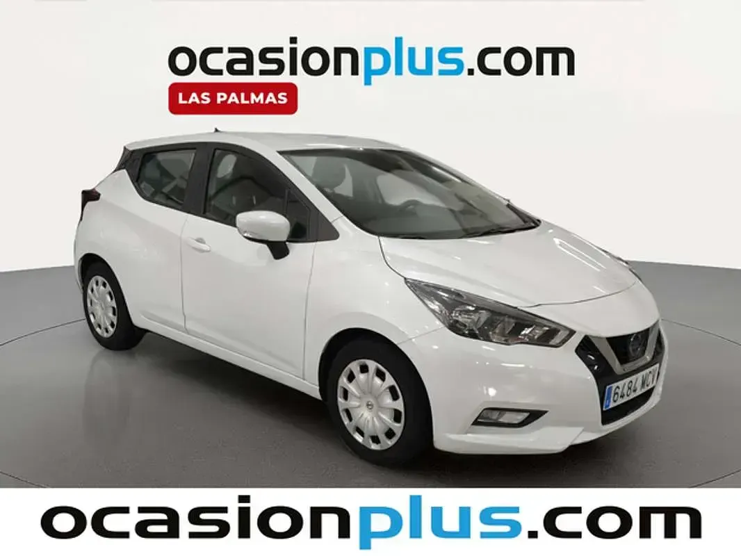 Usado Nissan Micra Acenta 92 CV (67 kW) 2022 Rojo Utilitario