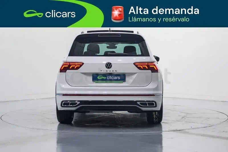 Usado VW Tiguan Allspace R-line 150 CV (110 kW) 2022 Blanco SUV