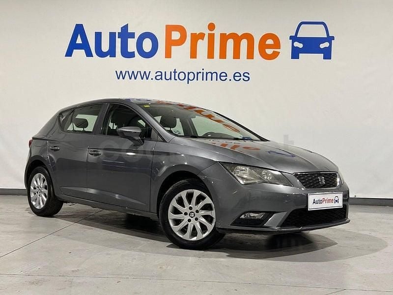 Usado Seat Leon Style 105 CV (77 kW) 2013 Azul Berlina