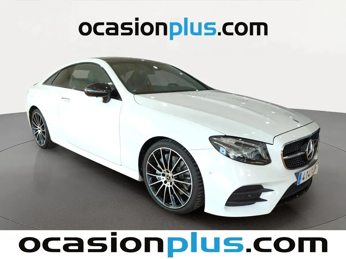 Usado Mercedes E350 AMG 299 CV (219 kW) 2019 Blanco Coupe