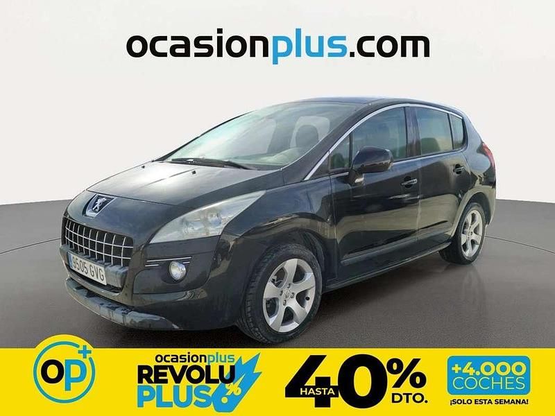 Usado Peugeot 3008 Premium 156 CV (114 kW) 2010 Negro Familiar