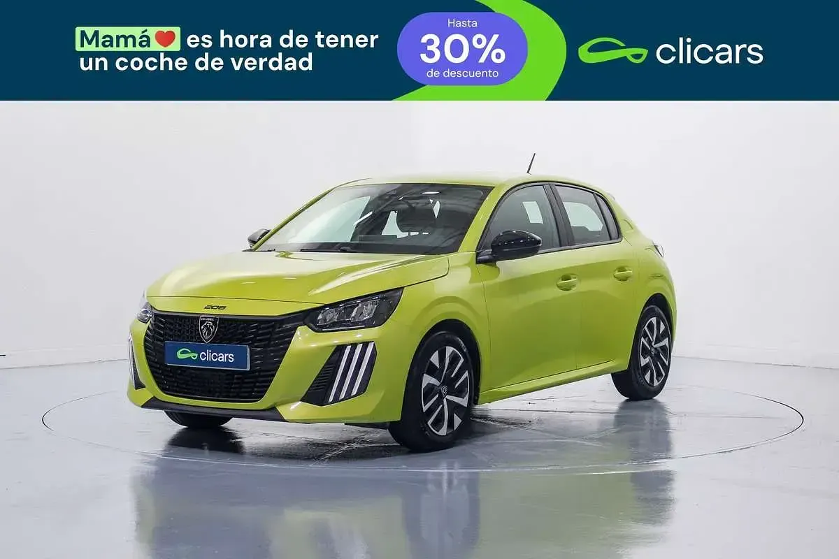 Occasion Peugeot 208 Active 102 ch (75 kW) 2024 Jaune Citadine