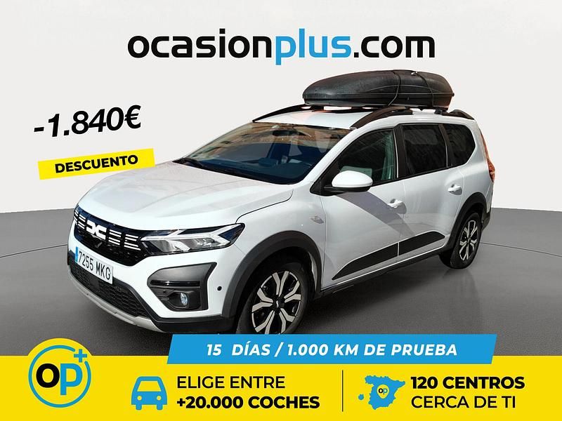 Blanco Usado 2023 Dacia Jogger Expression Monovolumen | 20.250 € (Un poco caro) - Imagen 1/4