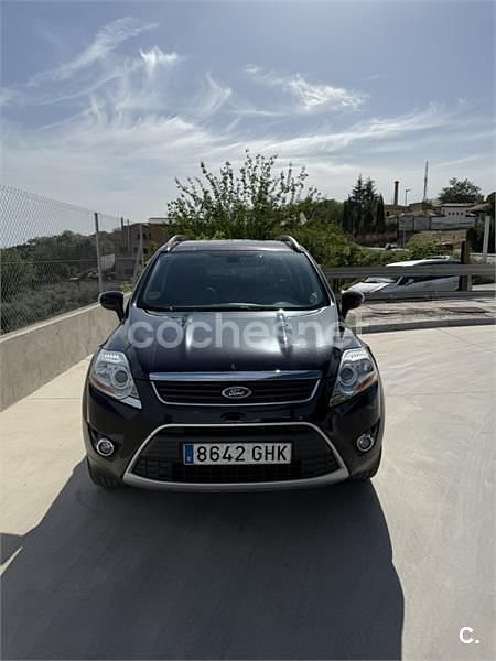 Usado Ford Kuga Trend 136 HP (100 kW) 2008 Preto SUV