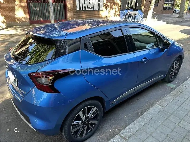 Usado Nissan Micra 92 CV (67 kW) 2021 Azul Utilitario