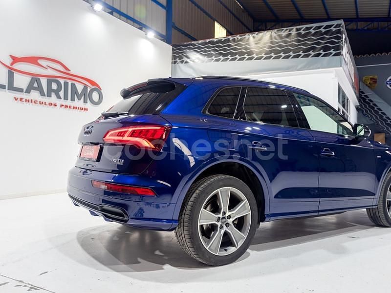 Usado Audi Q5 S-Line 163 CV (119 kW) 2019 Azul SUV