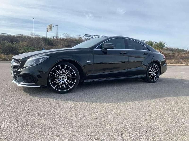 Usado Mercedes CLS350 258 CV (189 kW) 2017 Negro Coupe