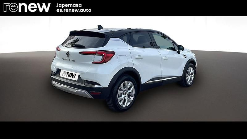 Usado Renault Captur Zen 140 CV (102 kW) 2021 Blanco nacarado con techo negro SUV