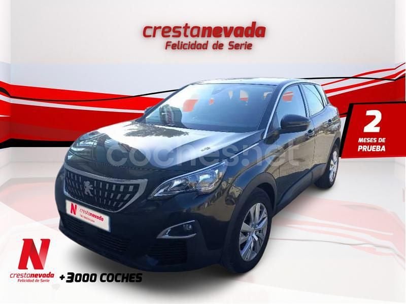 Negro Usado 2016 Peugeot 3008 Active SUV | 11.990 € (Precio justo) - Imagen 1/4