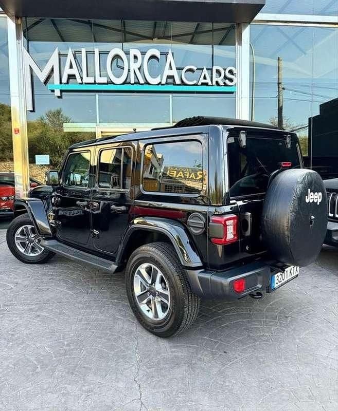 Usado Jeep Wrangler Sahara 200 CV (147 kW) 2019 Negro SUV