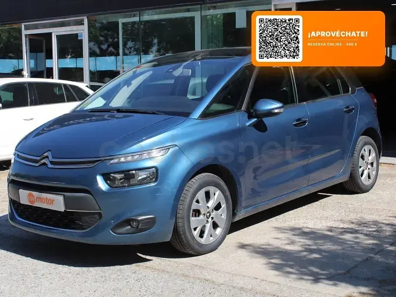 Usado Citroën C4 Picasso 112 CV (82 kW) 2014 Azul Monovolumen