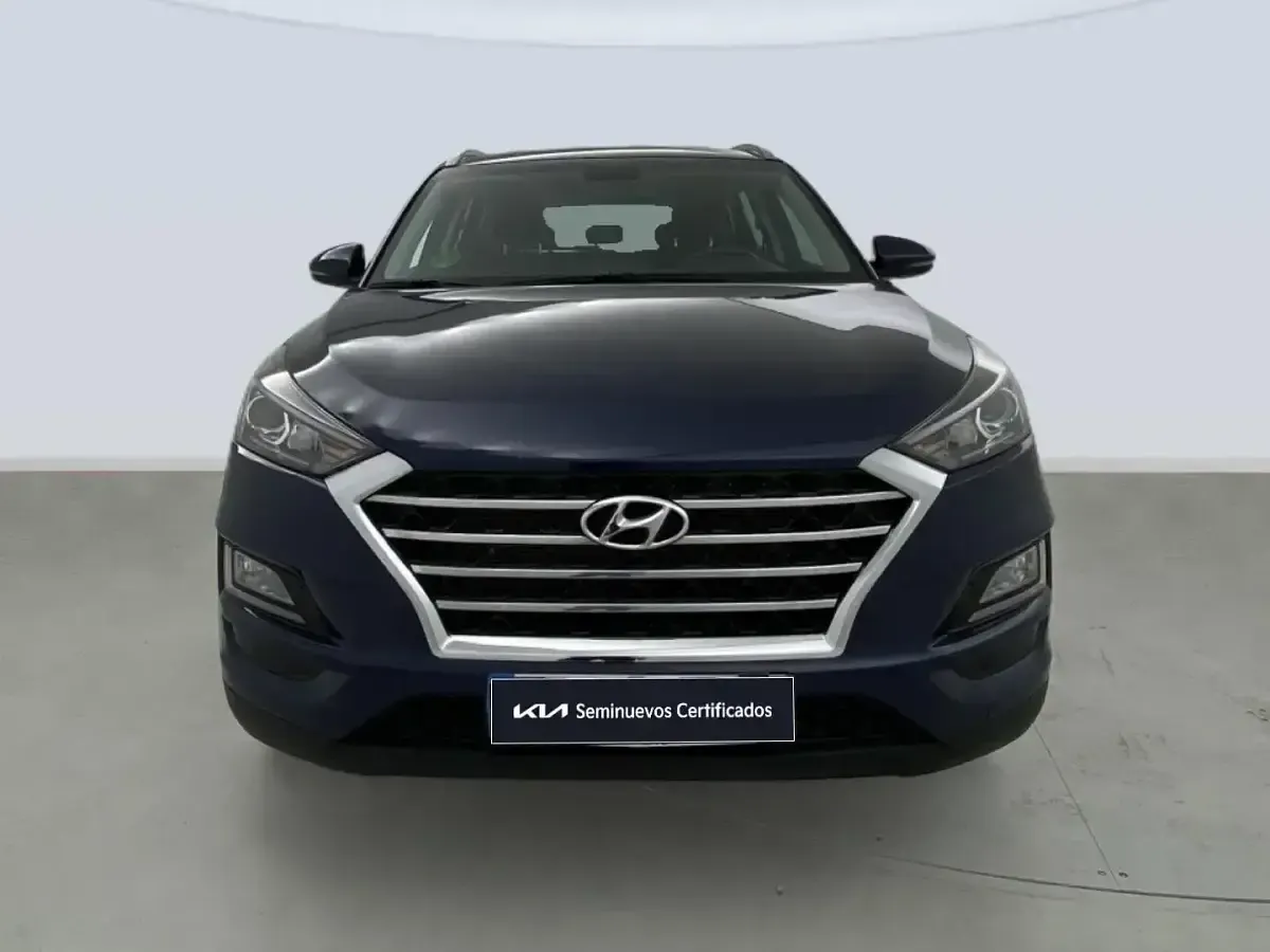 Usado Hyundai Tucson 132 CV (97 kW) 2019 Azul SUV