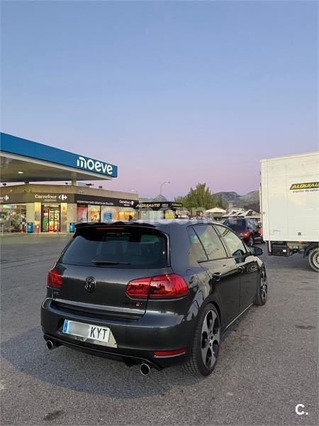 Usado VW Golf VI GTI 210 CV (154 kW) 2010 Negro Utilitario