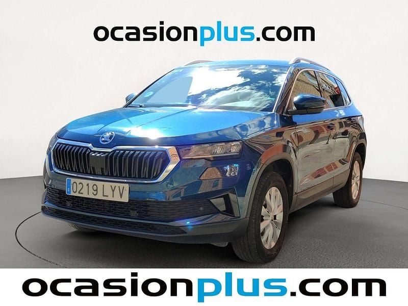 Azul Usado 2022 Skoda Karoq Ambition SUV | 18.537 € (Super precio) - Imagen 1/4