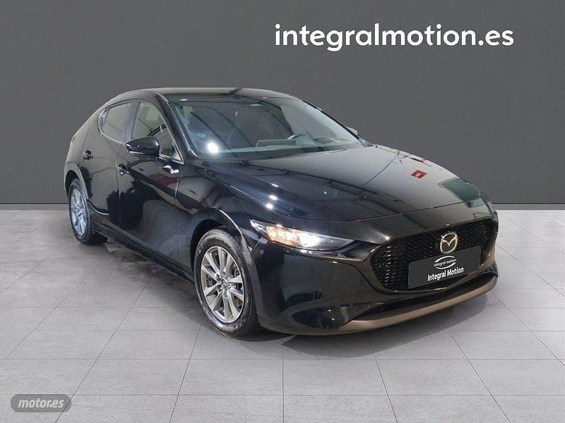 Usado Mazda 3 Prime-Line 140 CV (102 kW) 2025 Negro Berlina
