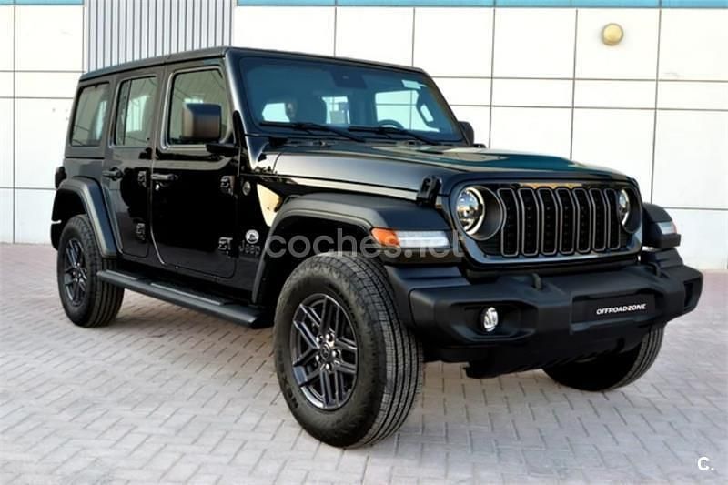 Negro Usado 2021 Jeep Wrangler Sport SUV | 38.500 € - Imagen 1/4