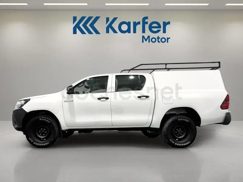 Usado Toyota HiLux 150 CV (110 kW) 2020 Blanco Pickup/Camioneta