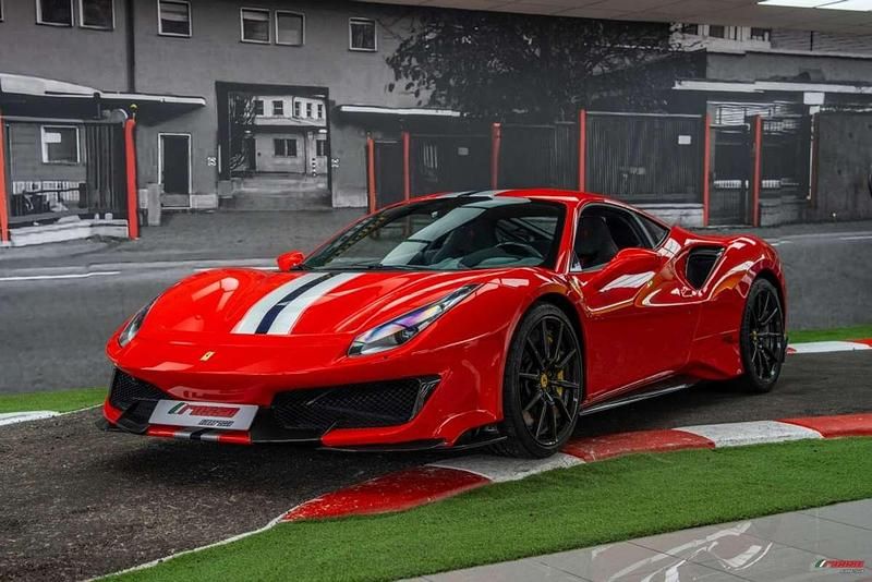 Usado Ferrari 488 721 CV (530 kW) 2018 Rojo Coupe