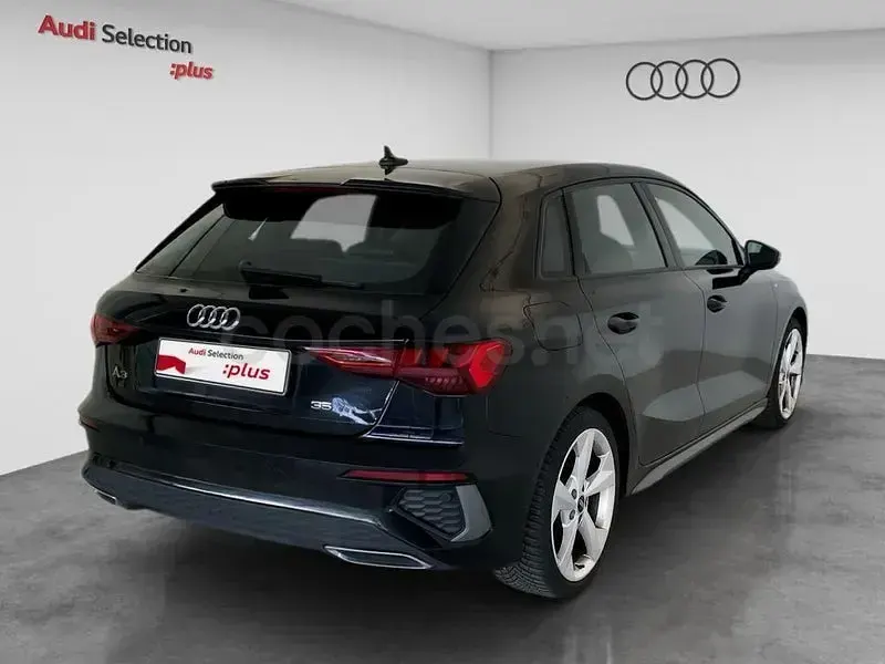 Usado Audi A3 S-Line 150 CV (110 kW) 2024 Negro Berlina