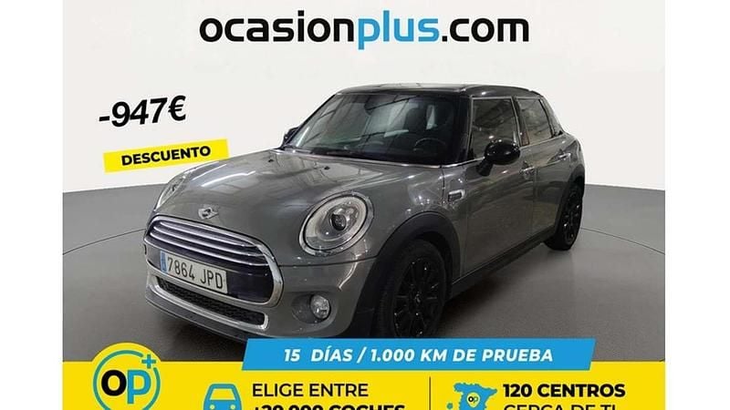 Usado Mini Cooper D 116 CV (85 kW) 2016 Gris Utilitario