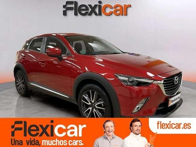 Burdeos Usado 2017 Mazda CX-3 Luxury SUV | 15.290 € (Precio justo) - Imagen 1/4