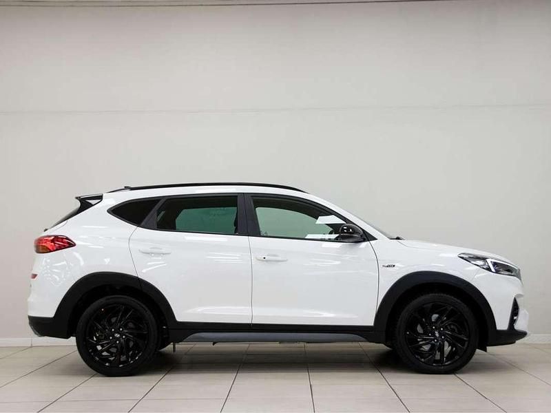 Usado Hyundai Tucson N Line 136 CV (100 kW) 2021 Blanco SUV
