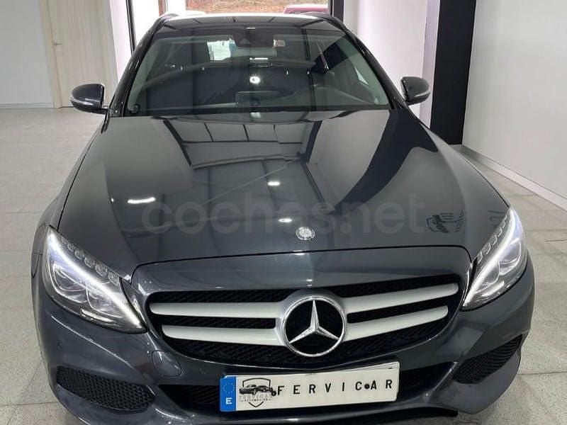 Usado Mercedes C220 Avantgarde 170 CV (125 kW) 2015 Gris / plata Familiar