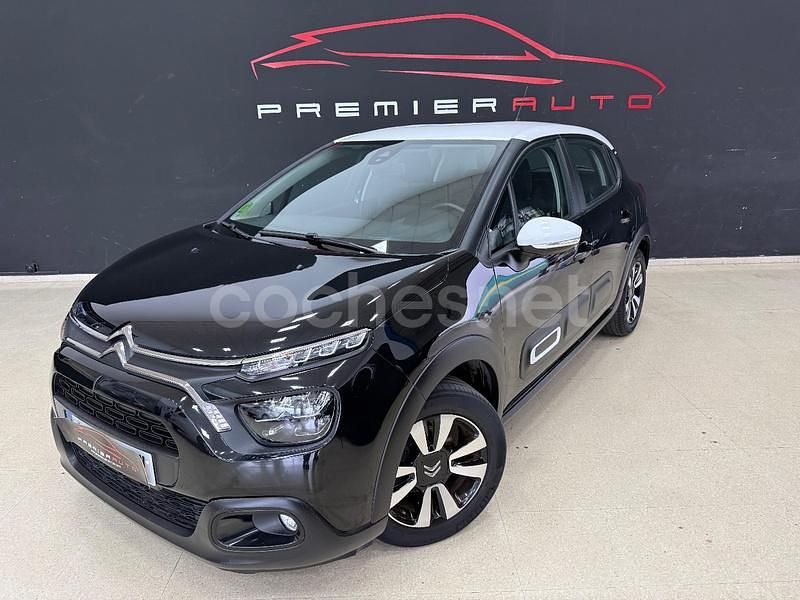 Negro Usado 2022 Citroën C3 Feel Utilitario | 12.900 € (Un poco caro) - Imagen 1/4