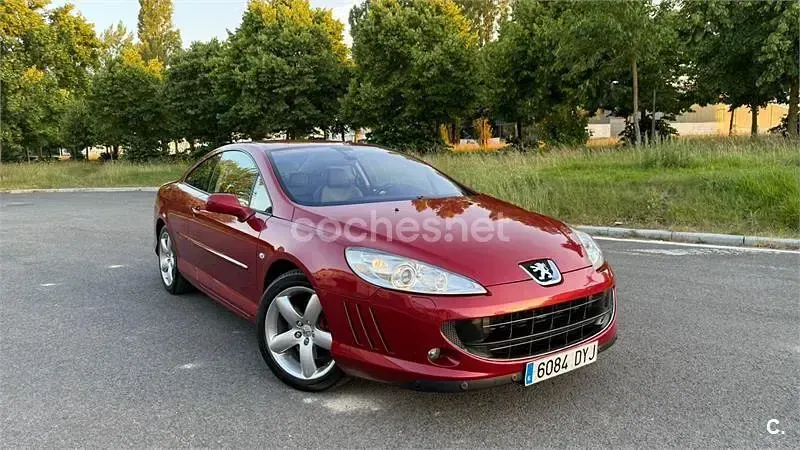 Usado Peugeot 407 Coupe 204 CV (150 kW) 2006 Granate Coupe