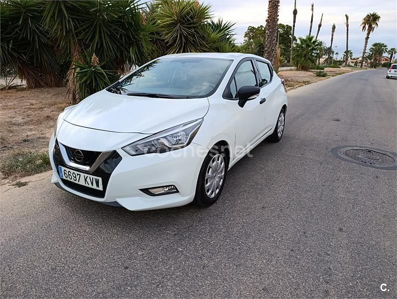 Blanco Usado 2019 Nissan Micra Acenta Utilitario | 7800 € (Buen precio) - Imagen 1/4