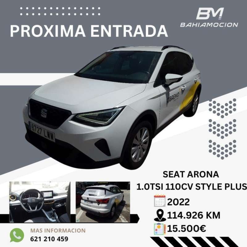 Blanco Usado 2022 Seat Arona Ecomotive SUV | 14.500 € (Precio justo) - Imagen 1/1