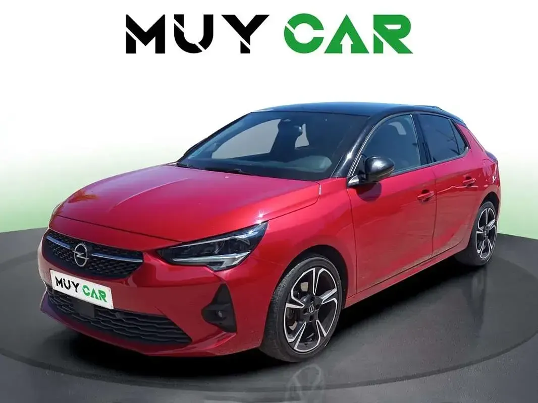 Usado Opel Corsa GS Line 101 CV (74 kW) 2021 Rojo Utilitario