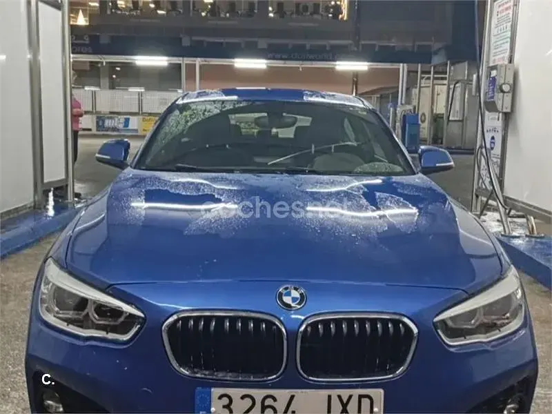 Usado BMW 116 116 CV (85 kW) 2017 Azul Utilitario