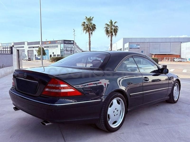 Usado Mercedes CL500 306 CV (225 kW) 2001 Azul Coupe