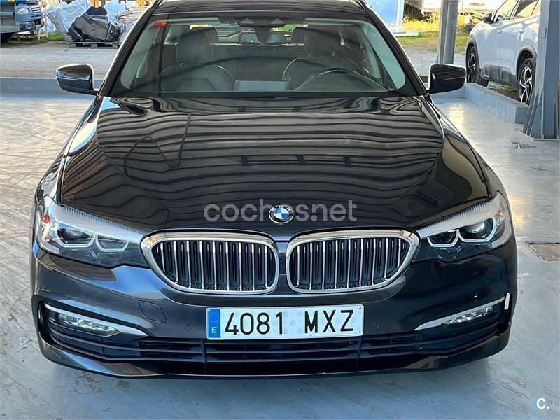 Usado BMW 520 190 CV (139 kW) 2018 Negro Familiar