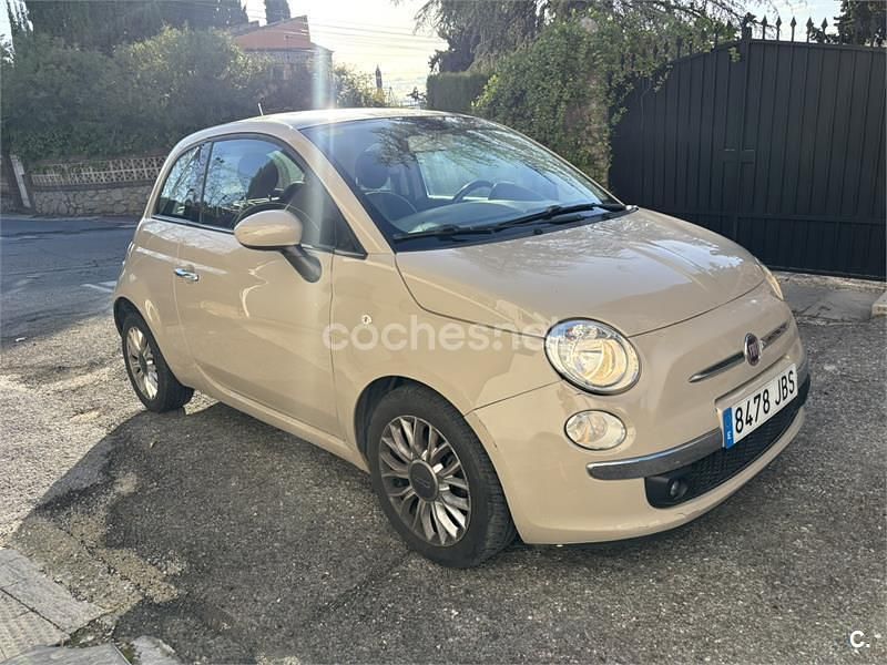 Usado Fiat 500 Lounge 105 CV (77 kW) 2014 Beige Berlina