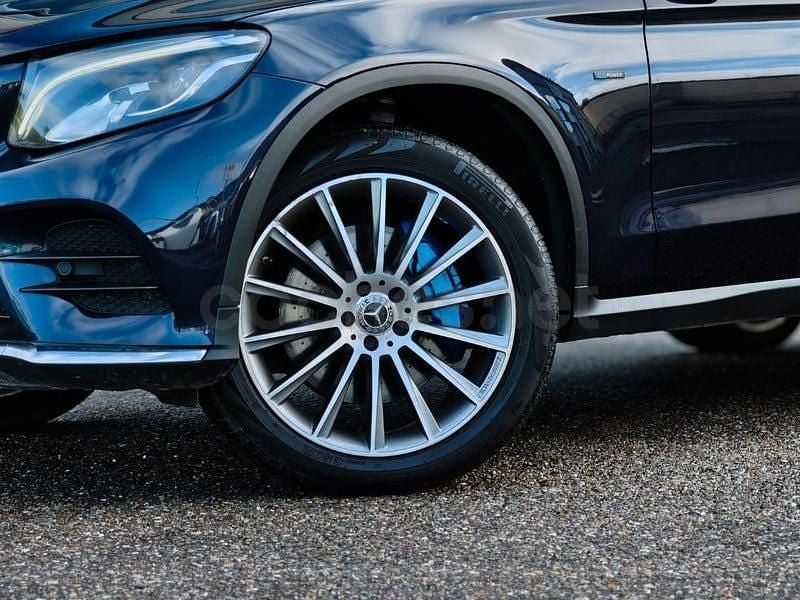Usado Mercedes GLC350 320 CV (235 kW) 2018 Azul SUV
