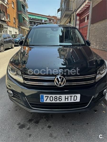 Verde Usado 2013 VW Tiguan R-line BlueMotion SUV | 12.000 € (Buen precio) - Imagen 1/4
