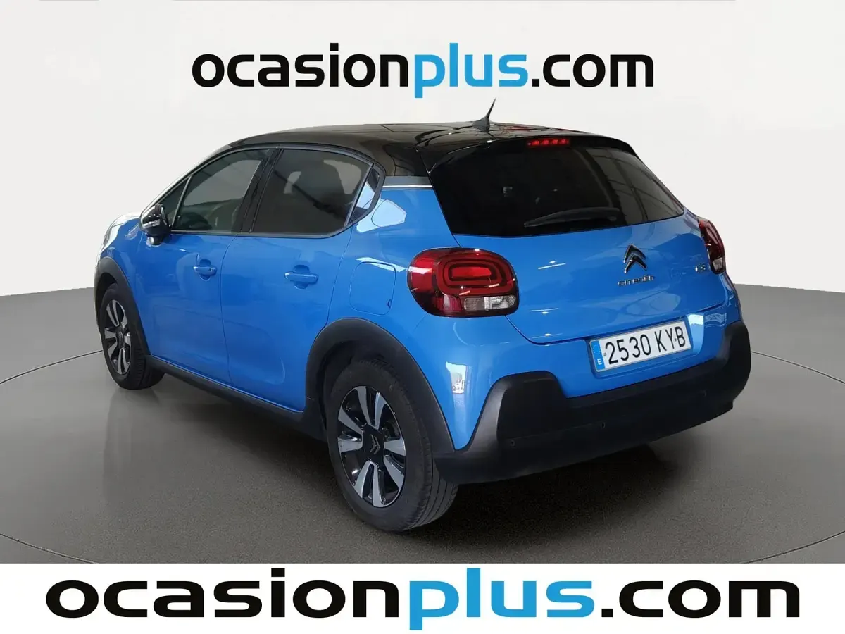 Usado Citroën C3 PureTech 110 CV (80 kW) 2019 Azul Utilitario