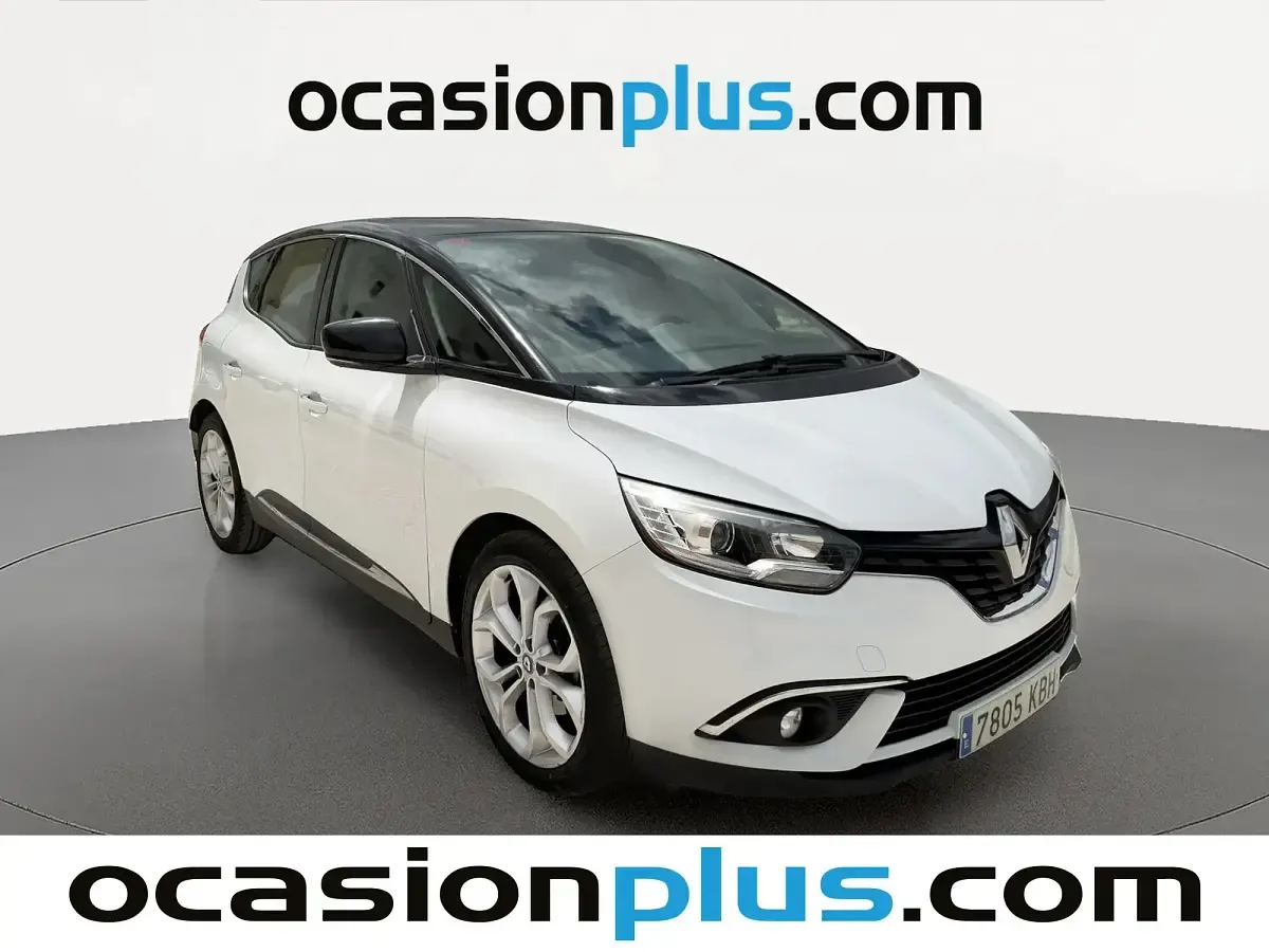 Usado Renault Scénic IV Intens 110 CV (80 kW) 2017 Blanco Monovolumen