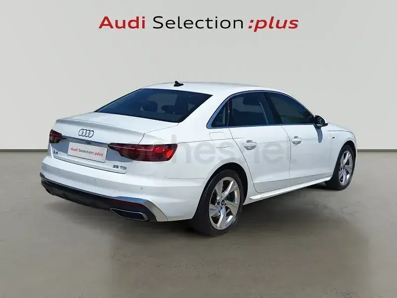Usado Audi A4 S-Line 163 CV (119 kW) 2022 Blanco Berlina