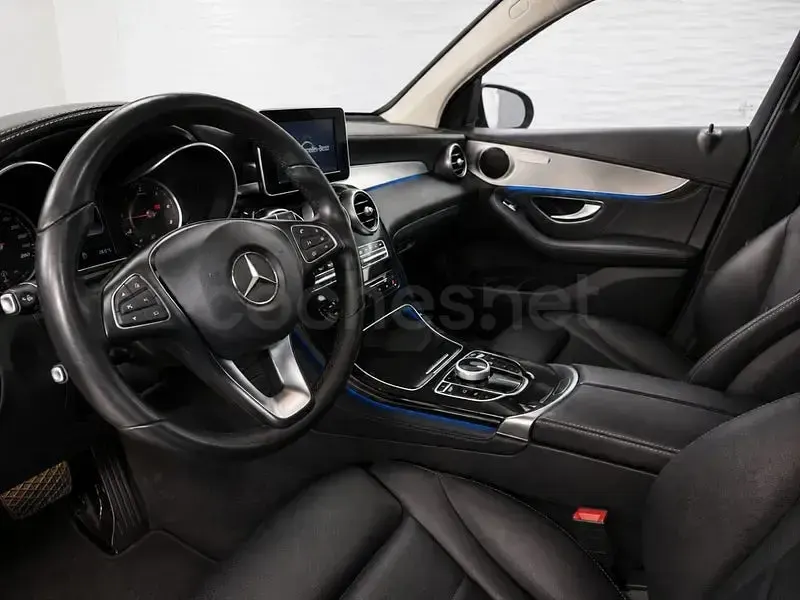 Usado Mercedes GLC220 170 CV (125 kW) 2017 Gris / plata SUV