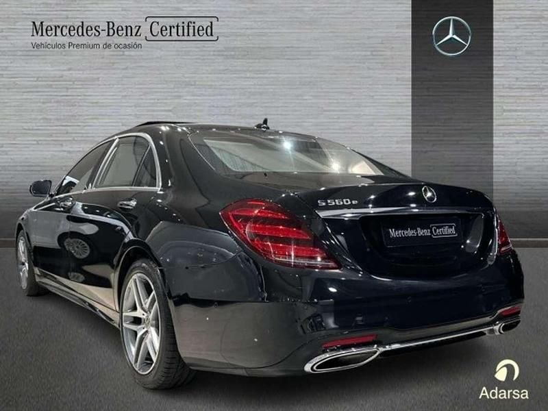 Usado Mercedes S560 476 CV (350 kW) 2019 Negro Berlina