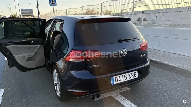 Usado VW Golf VII Advance 150 CV (110 kW) 2013 Azul Berlina