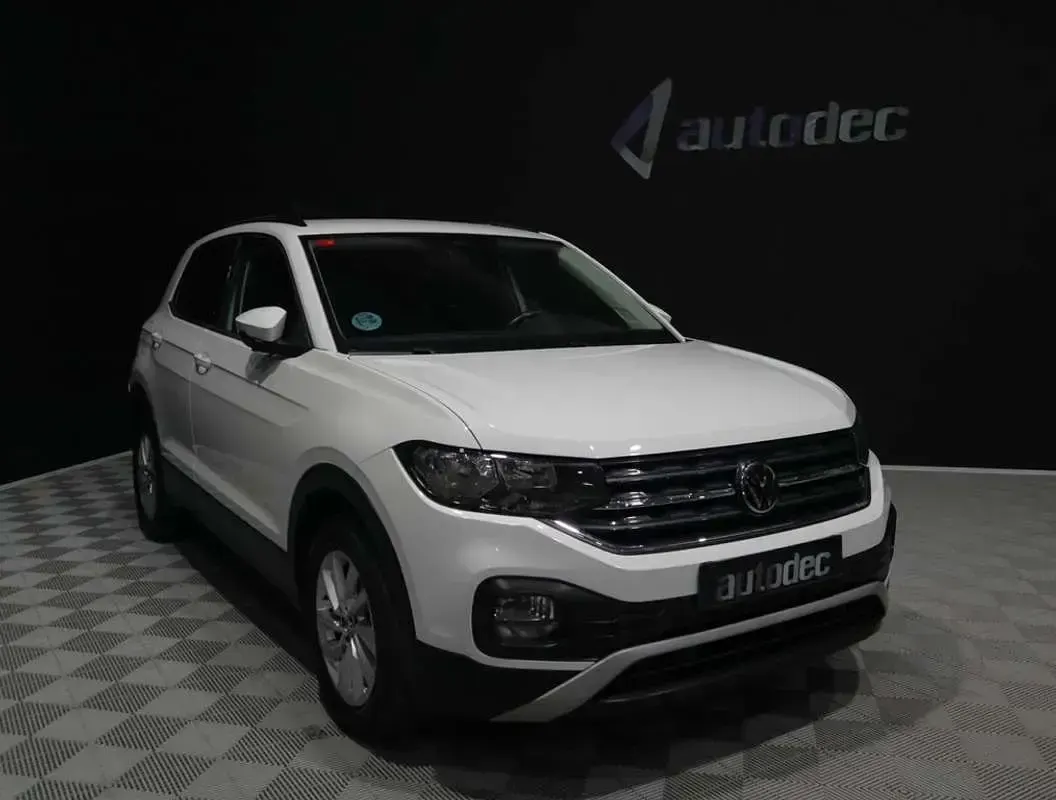 Usado VW T-Cross Advance 95 CV (69 kW) 2021 Blanco SUV