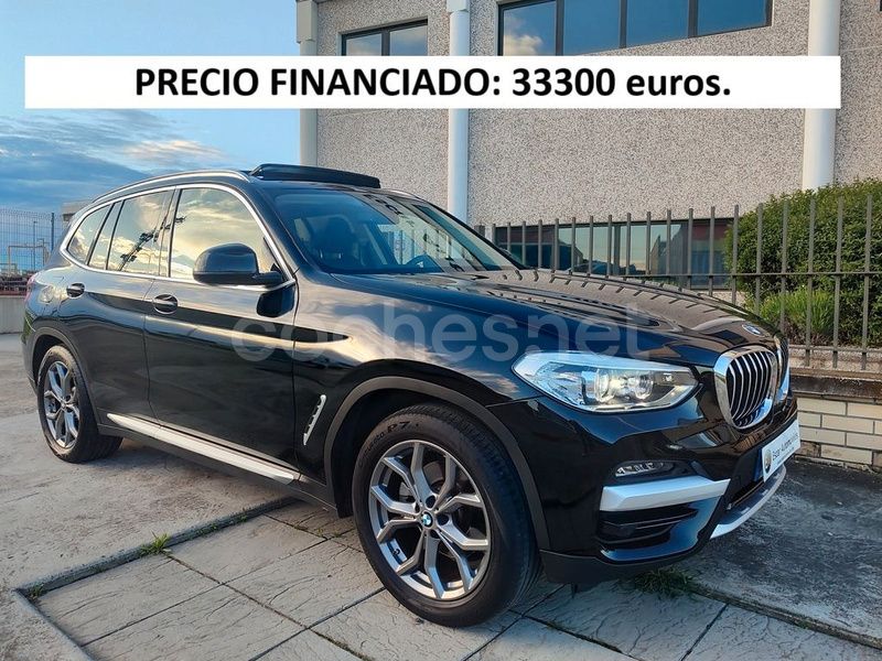 Negro Usado 2021 BMW X3 xLine SUV | 35.300 € (Precio justo) - Imagen 1/4